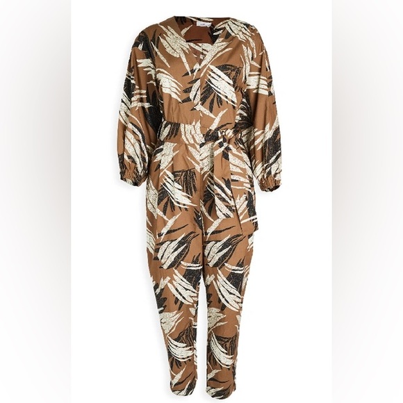 CLOSED Cotton Printed Tie Waist Jumpsuit - Picture 3 of 8